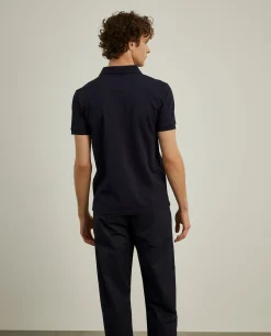 Polo slim fit com bolso em contraste|LION OF PORCHES Shop