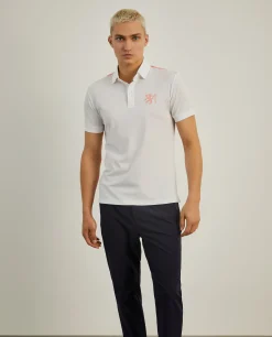 Polo slim fit com risca em contraste|LION OF PORCHES Flash Sale