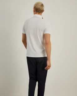 Polo slim fit com risca em contraste|LION OF PORCHES Flash Sale