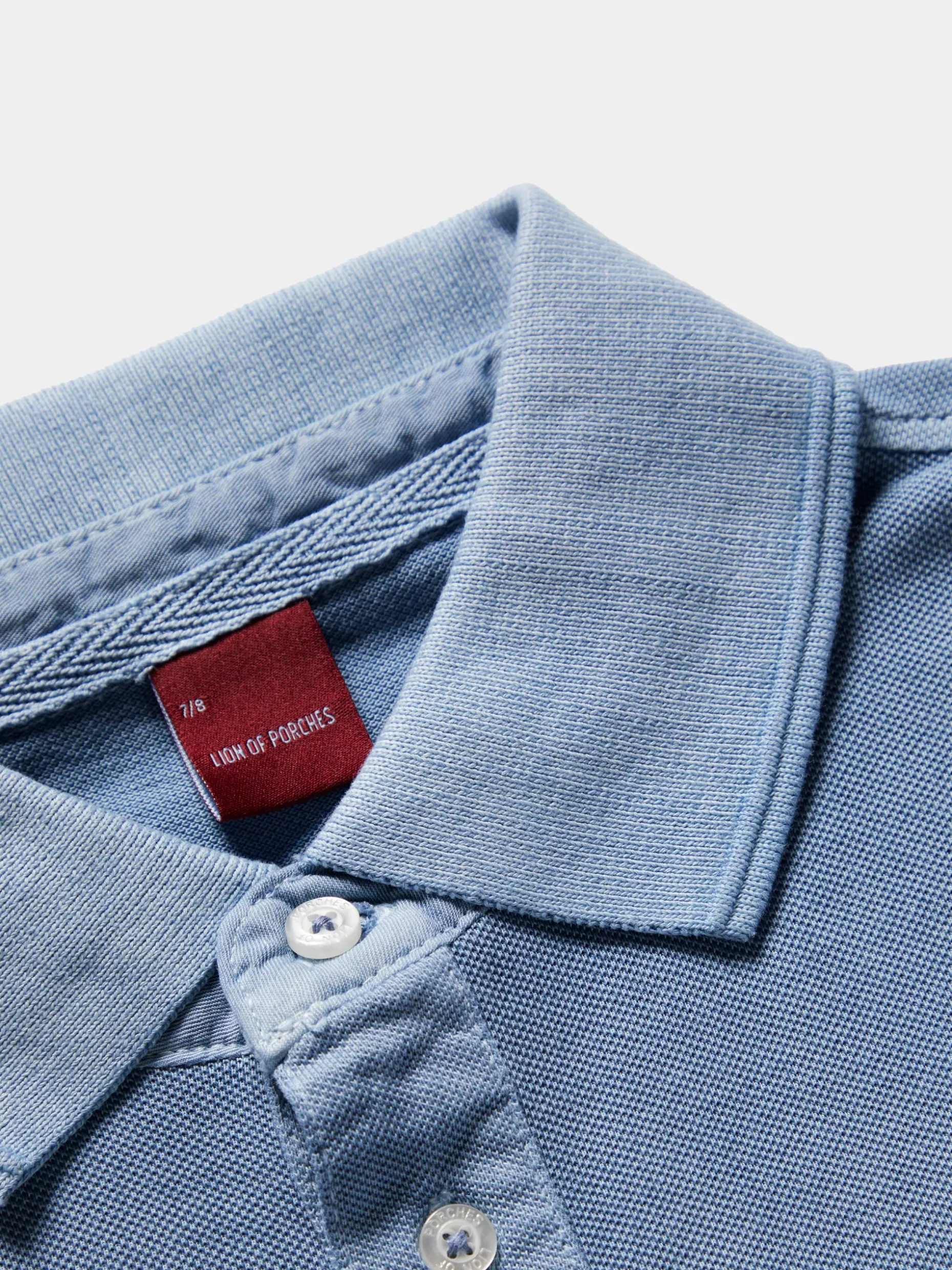 Polo slim fit de algodão|LION OF PORCHES Best Sale