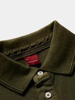 Polo slim fit de algodão|LION OF PORCHES Online