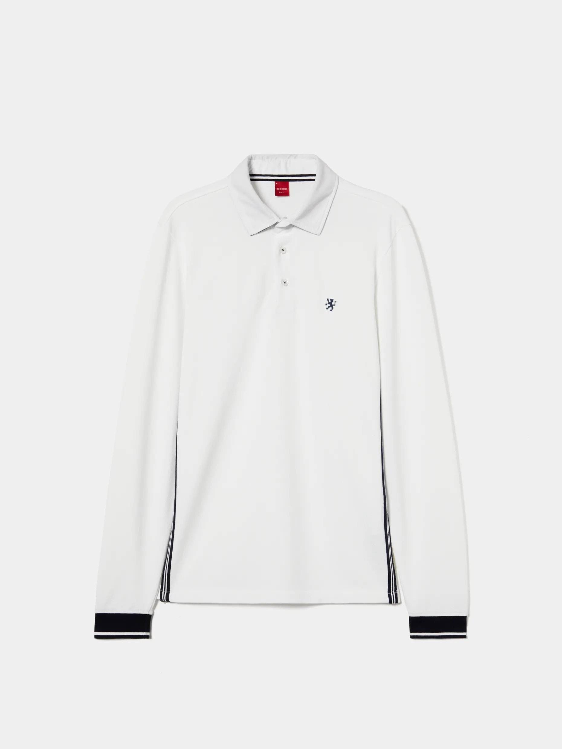 Polo slim fit de manga comprida|LION OF PORCHES Hot