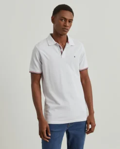 Polo slim fit em algodão|LION OF PORCHES Cheap