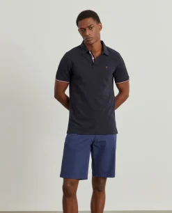 Polo slim fit em algodão|LION OF PORCHES Best Sale