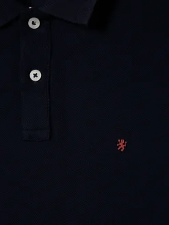Polo slim fit em algodão|LION OF PORCHES Best Sale