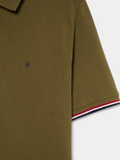 Polo slim fit em algodão|LION OF PORCHES Discount