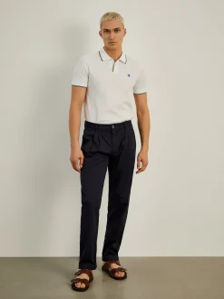 Polo slim fit sem botões|LION OF PORCHES Clearance