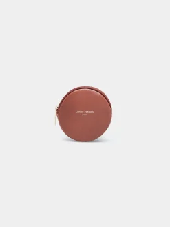 Porta-moedas circular 100% pele|LION OF PORCHES Online