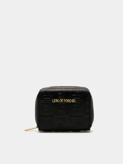 Porta-moedas com monograma em relevo|LION OF PORCHES Cheap