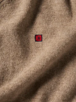 Pullover de lã decote em V|LION OF PORCHES Hot