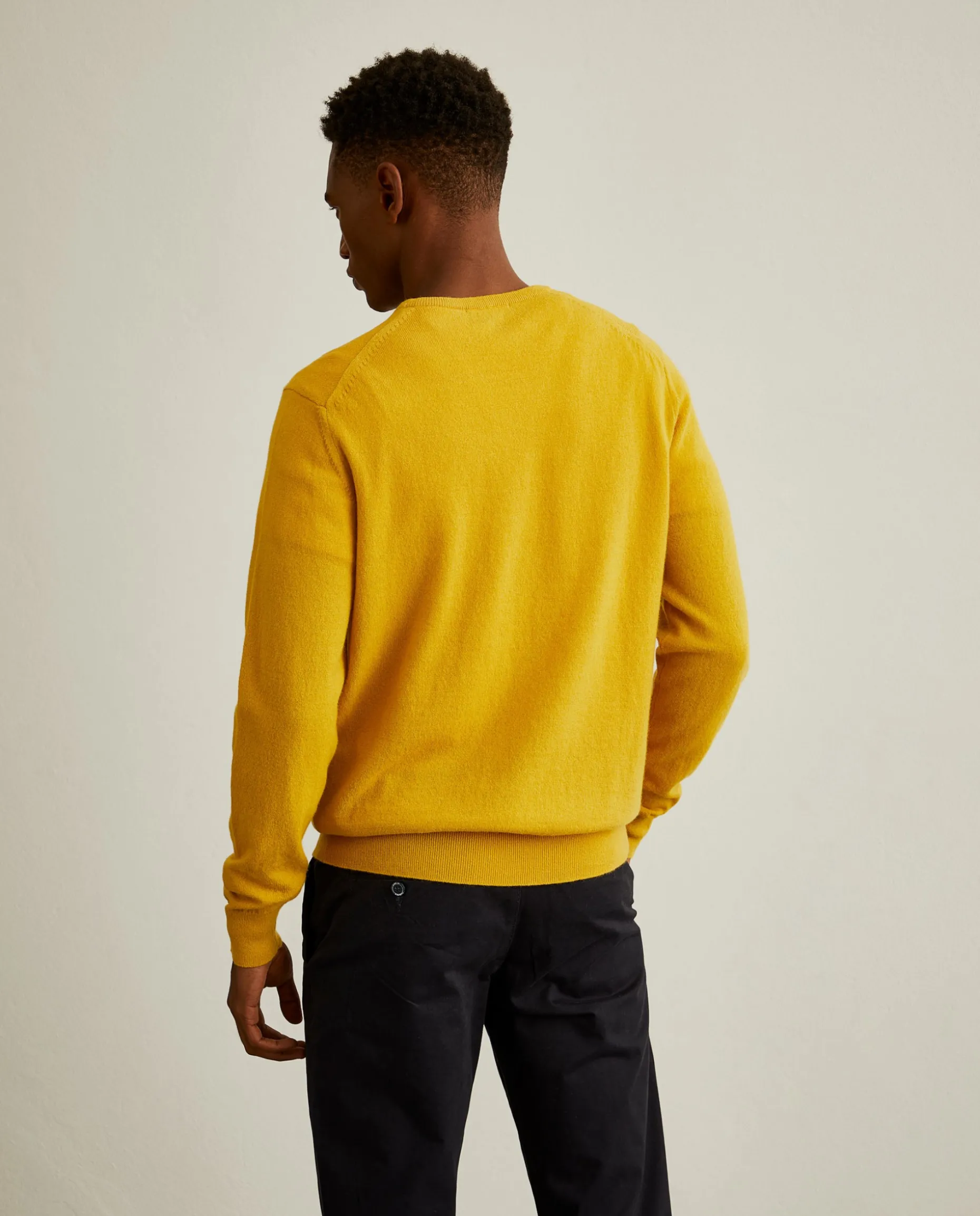 Pullover de lã gola redonda|LION OF PORCHES Best Sale