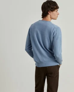 Pullover decote redondo em lã|LION OF PORCHES Clearance