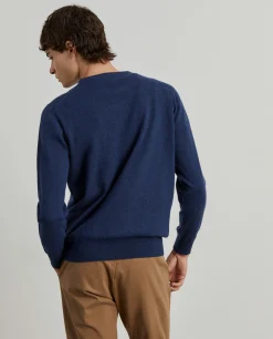 Pullover decote redondo em lã|LION OF PORCHES Store