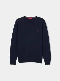 Pullover decote redondo em lã|LION OF PORCHES Flash Sale