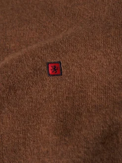 Pullover decote redondo em lã|LION OF PORCHES Store