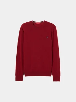 Pullover decote redondo mistura de lã|LION OF PORCHES Hot