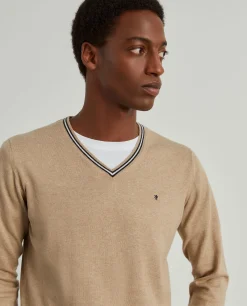 Pullover em algodão e caxemira|LION OF PORCHES Sale