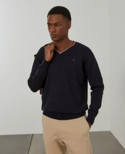 Pullover em algodão e caxemira|LION OF PORCHES Clearance