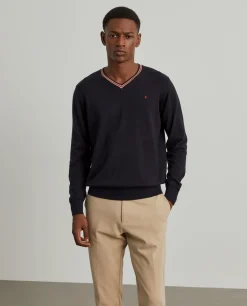 Pullover em algodão e caxemira|LION OF PORCHES Clearance