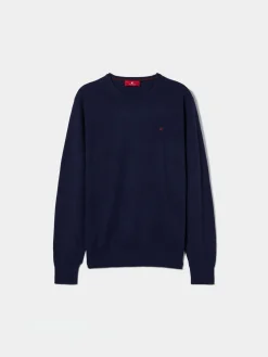 Pullover em lã com decote redondo|LION OF PORCHES Cheap