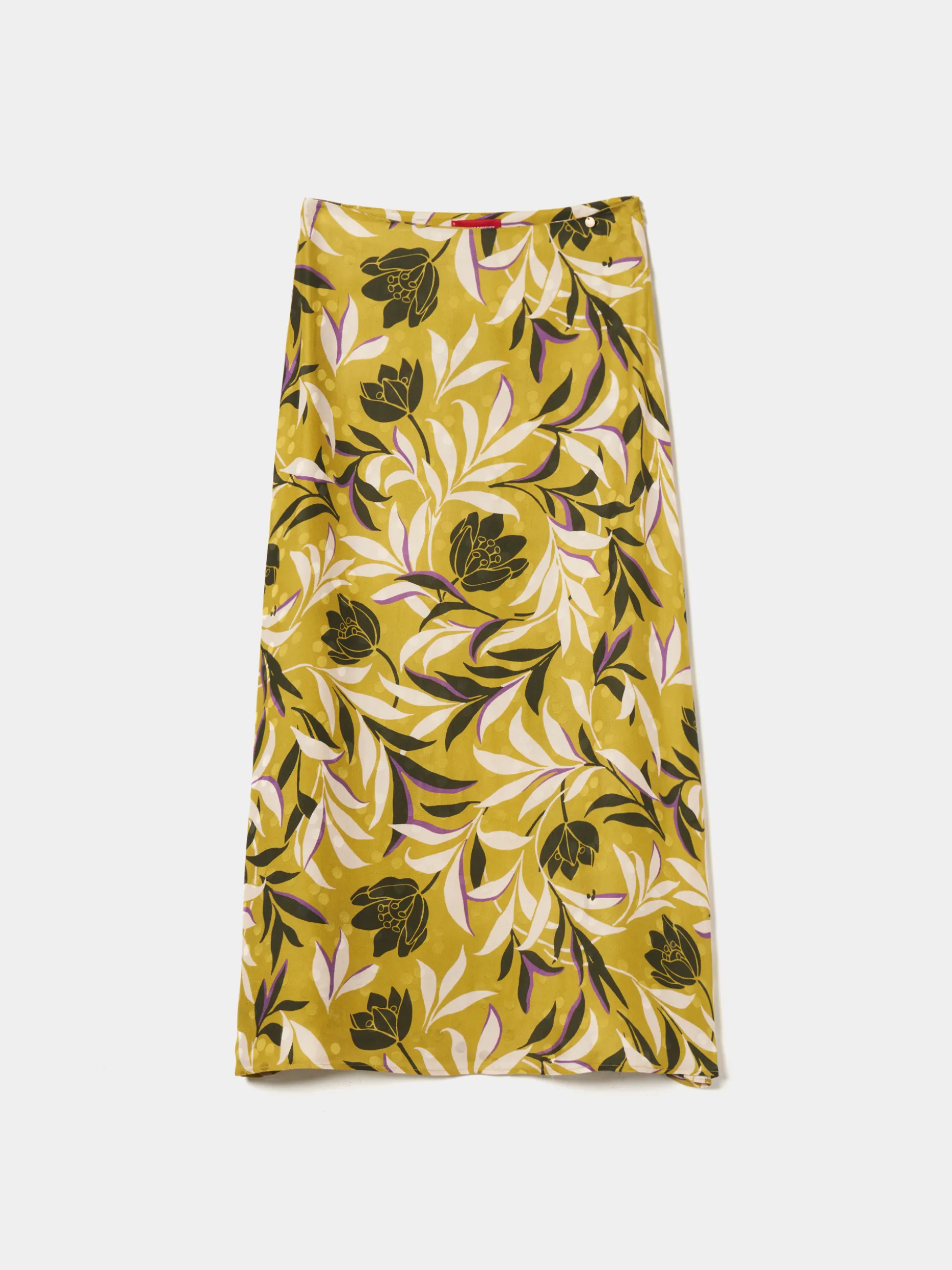 Saia comprida padrão tropical|LION OF PORCHES Fashion