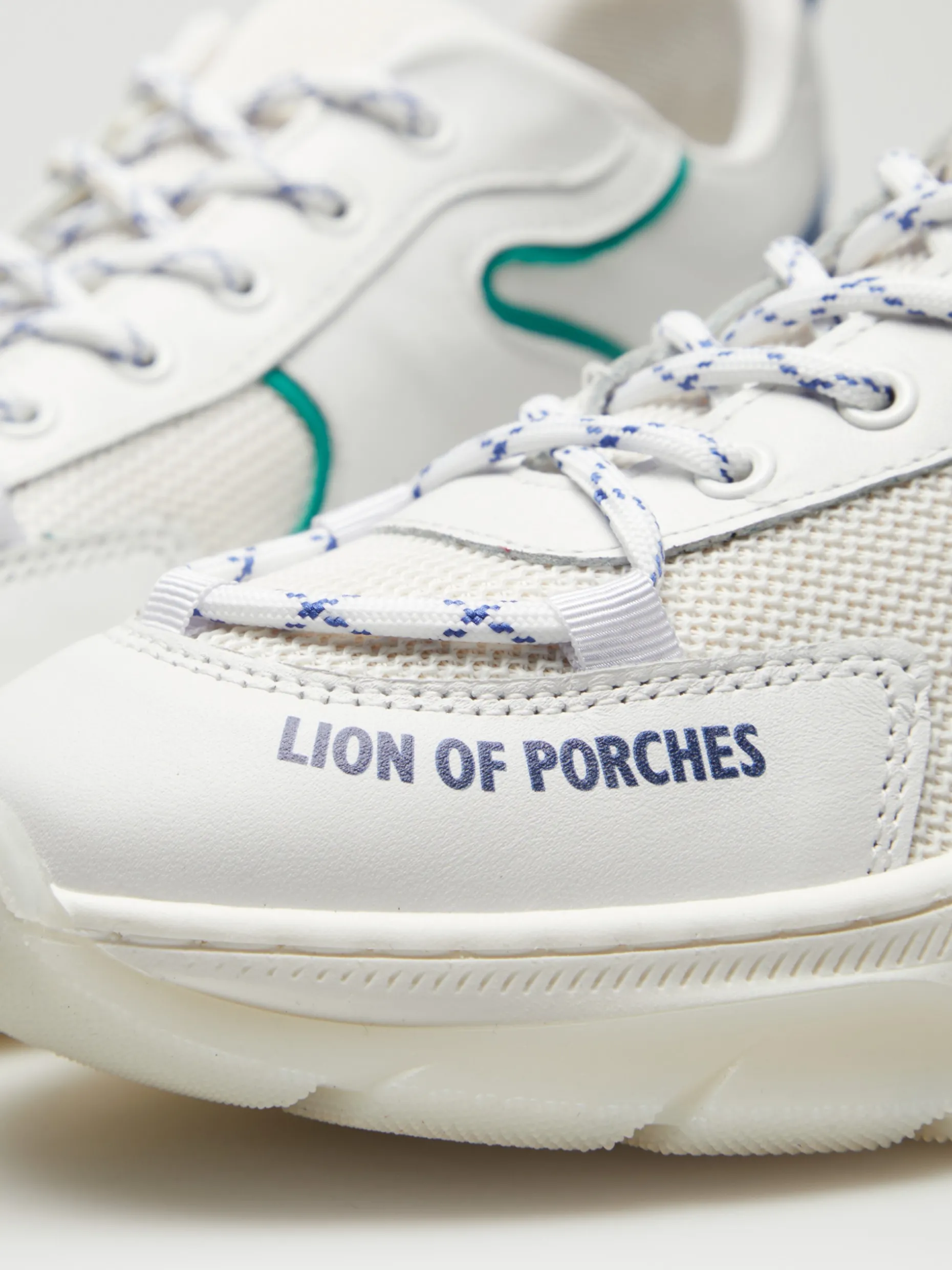 Sapatilhas combinadas unissexo com cordões|LION OF PORCHES Discount