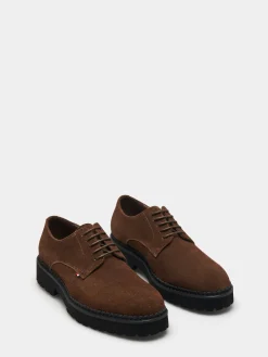 Sapatos camurça com cordões|LION OF PORCHES Best Sale