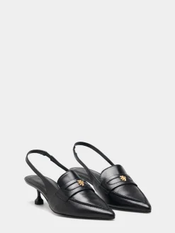 Sapatos mules com tacão kitten|LION OF PORCHES Cheap