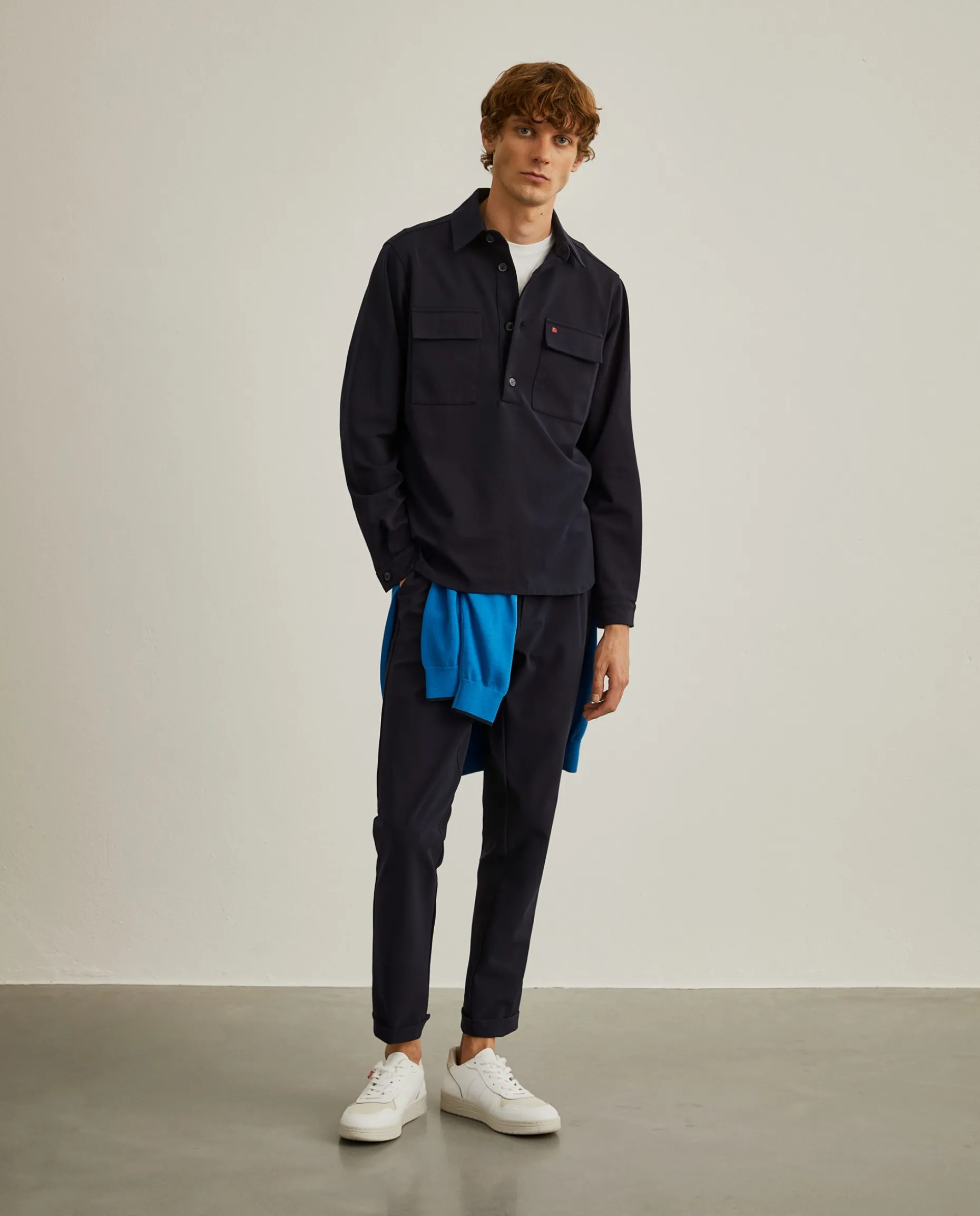 Sobrecamisa com bolsos|LION OF PORCHES Flash Sale