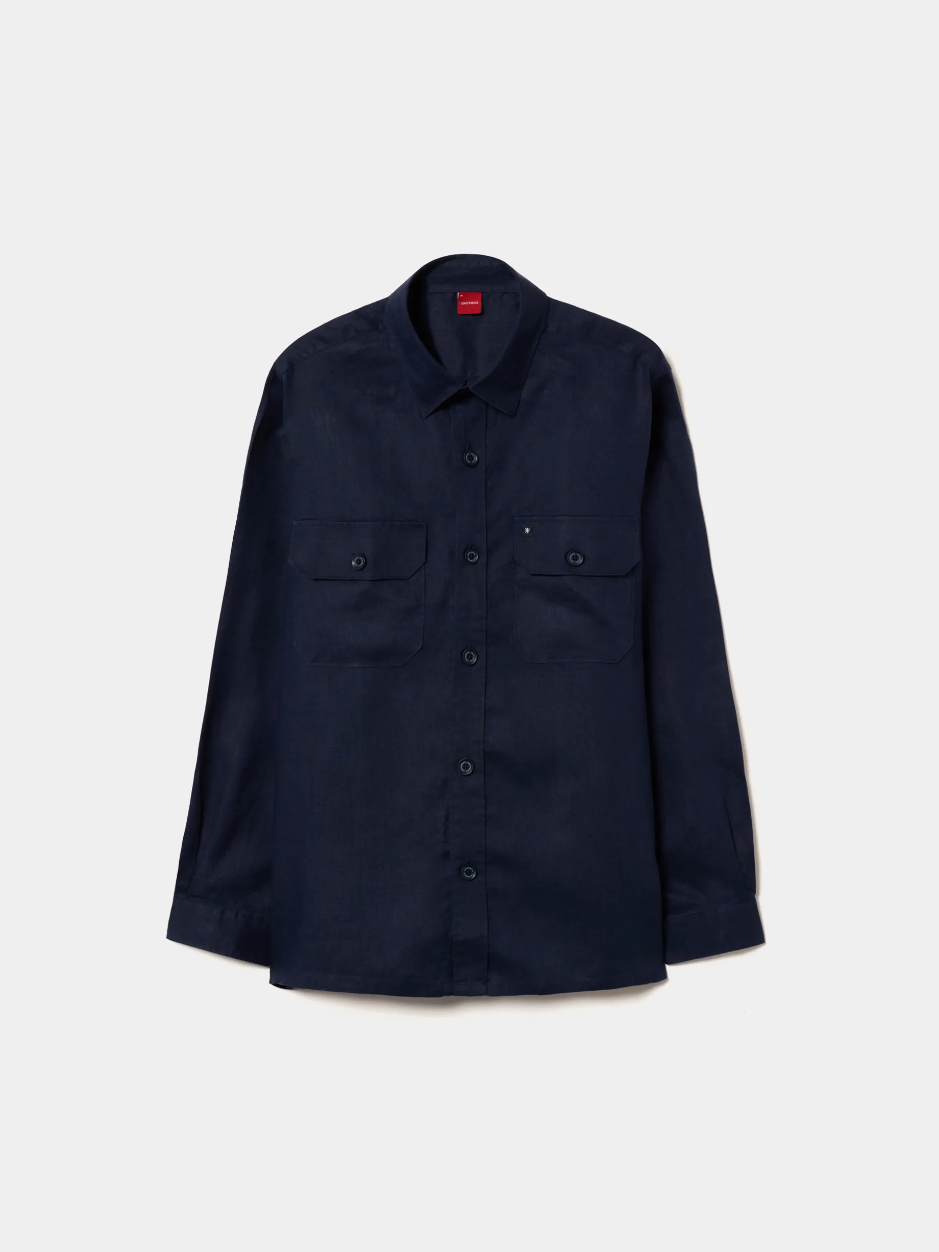 Sobrecamisa com bolsos 100% linho|LION OF PORCHES New
