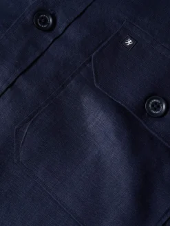 Sobrecamisa com bolsos 100% linho|LION OF PORCHES New