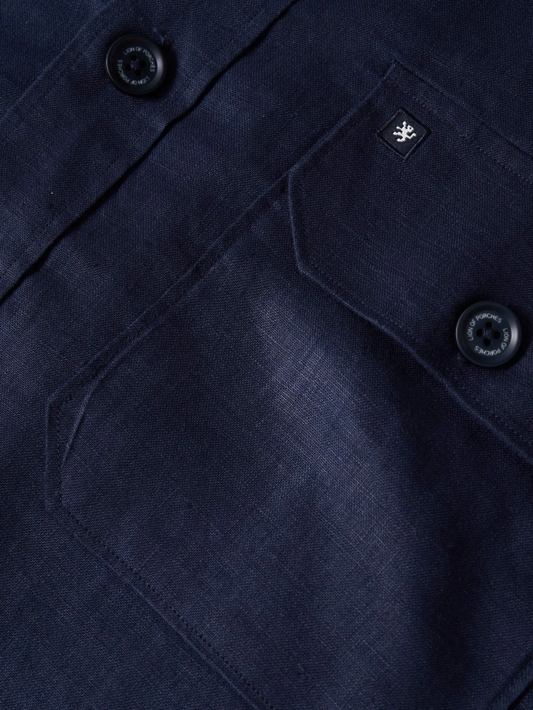 Sobrecamisa com bolsos 100% linho|LION OF PORCHES New