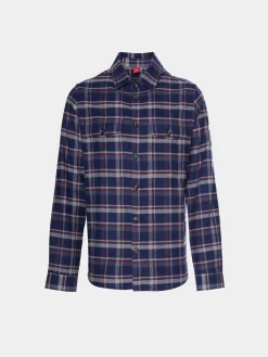 Sobrecamisa em xadrez|LION OF PORCHES Best Sale