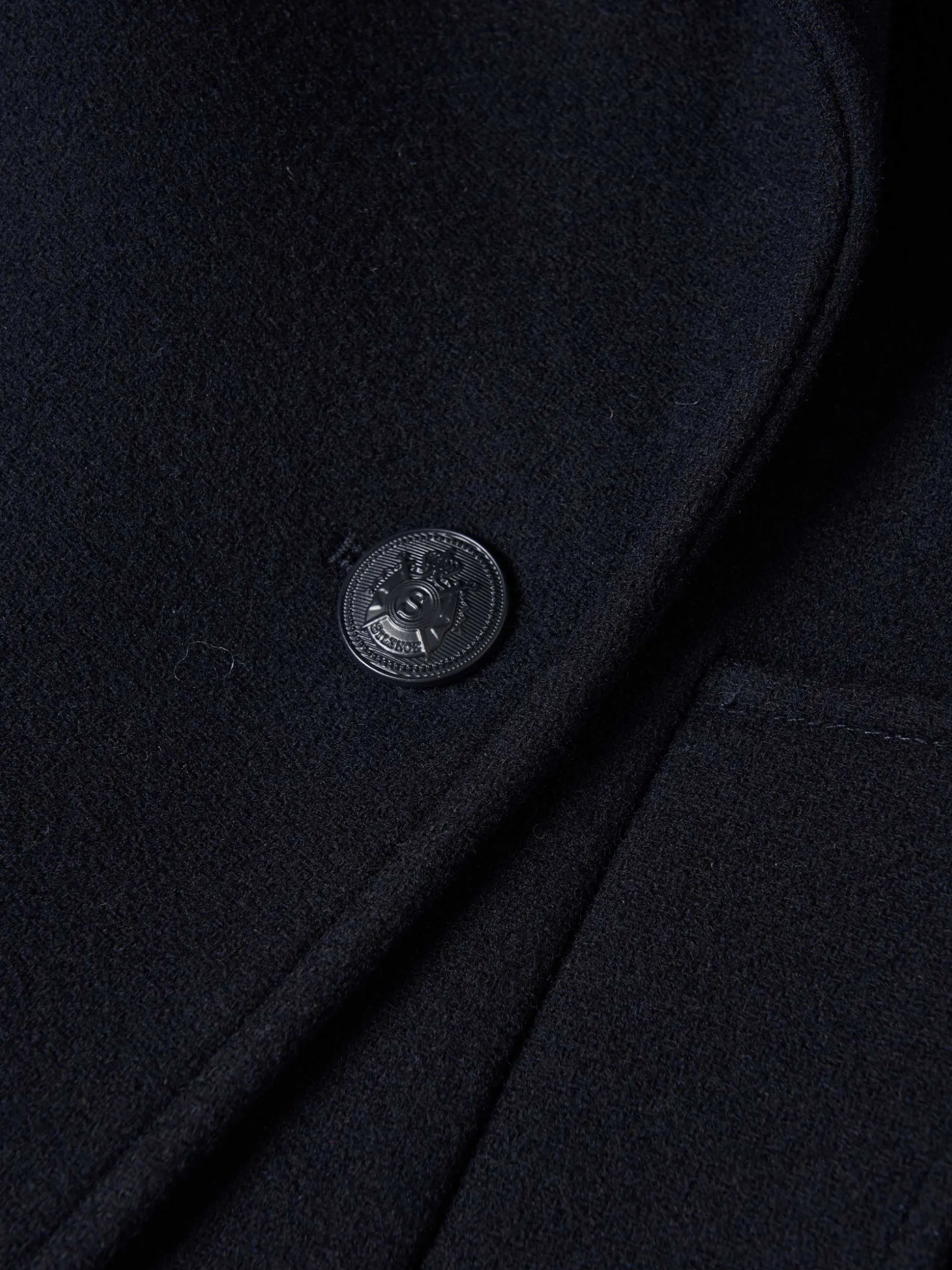 Sobretudo cruzado oversize mistura de lã|LION OF PORCHES New