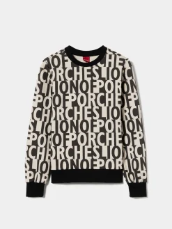 Sweater com branding all over|LION OF PORCHES Best Sale