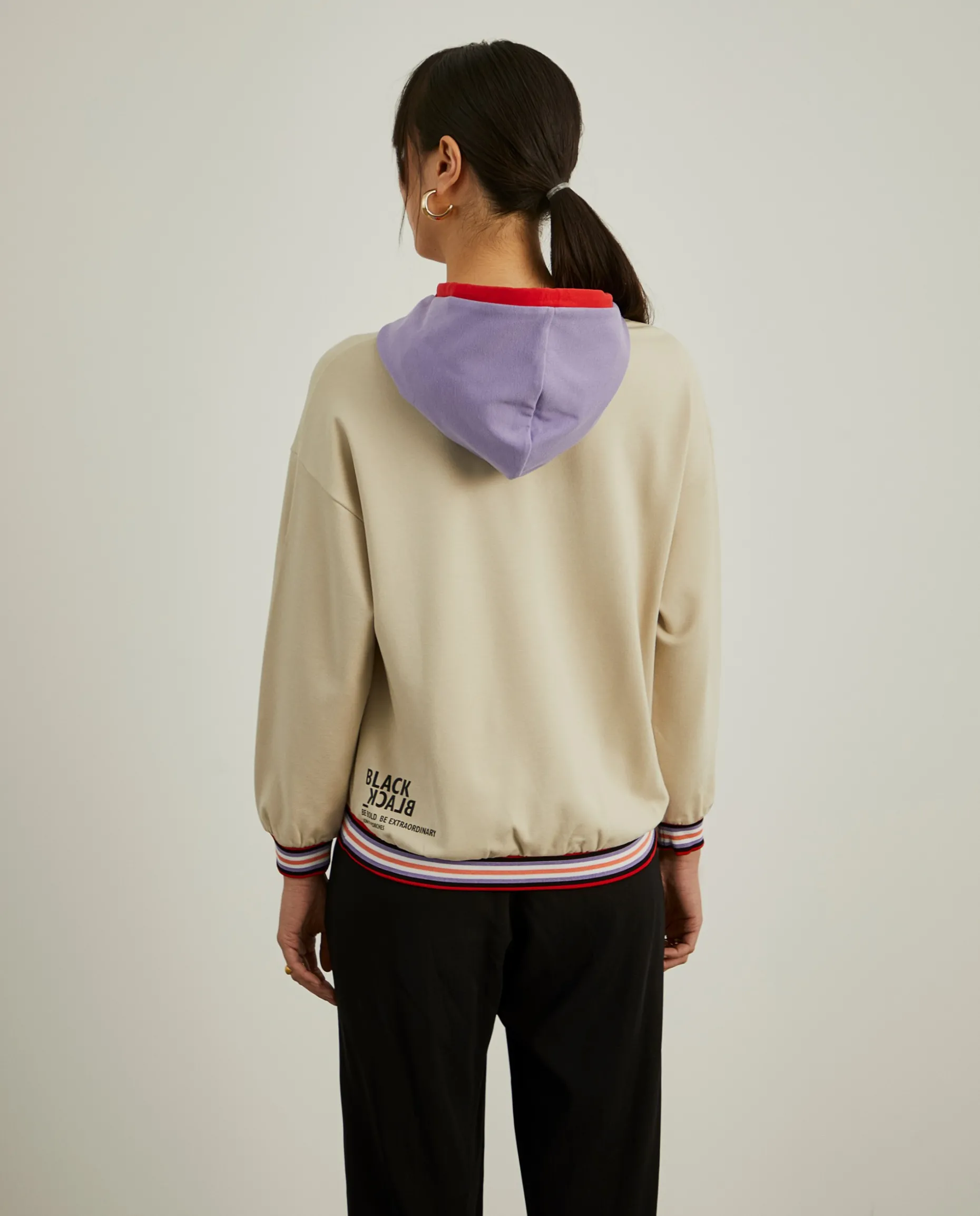 Sweater com capuz ajustável|LION OF PORCHES Sale