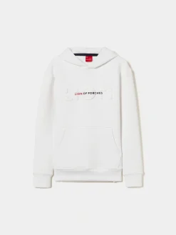 Sweater com capuz e logotipo|LION OF PORCHES Sale