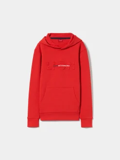 Sweater com capuz e logotipo|LION OF PORCHES Online