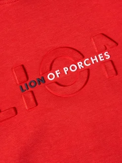 Sweater com capuz e logotipo|LION OF PORCHES Online