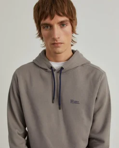 Sweater com capuz em malha piqué|LION OF PORCHES Sale