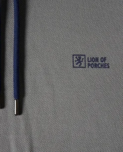 Sweater com capuz em malha piqué|LION OF PORCHES Sale