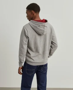 Sweater com estampado e capuz|LION OF PORCHES Best Sale