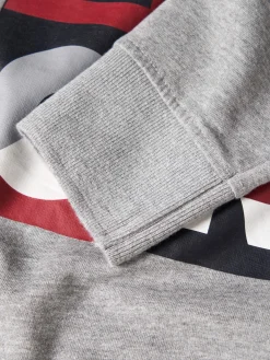 Sweater com estampado e capuz|LION OF PORCHES Best Sale