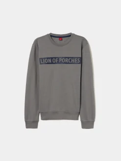 Sweater com estampado e interior polar|LION OF PORCHES New