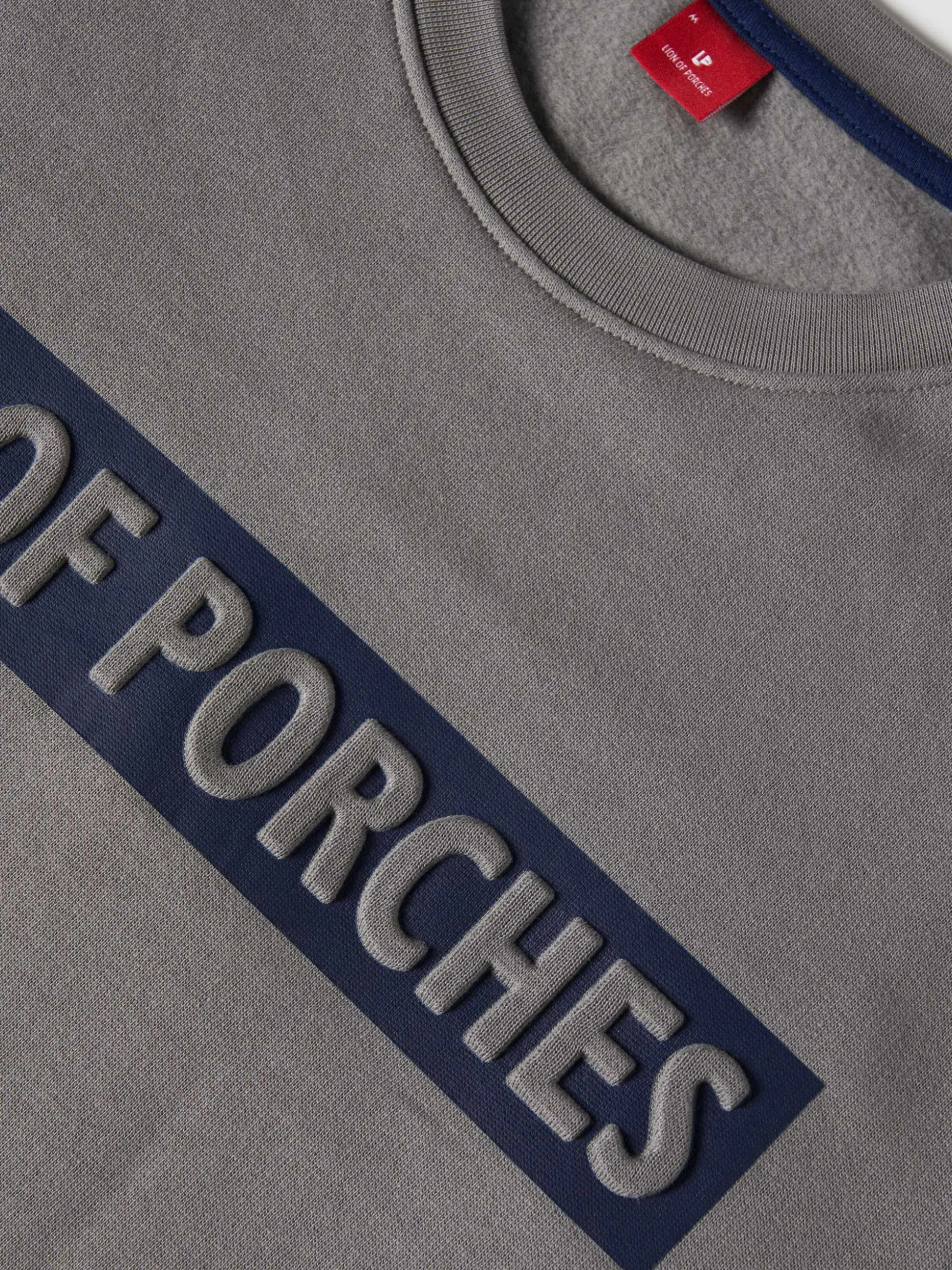 Sweater com estampado e interior polar|LION OF PORCHES New