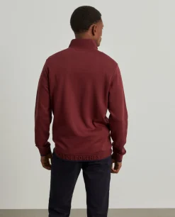 Sweater com fecho em algodão|LION OF PORCHES Cheap