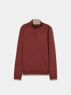 Sweater de algodão com botões e meio fecho|LION OF PORCHES Hot