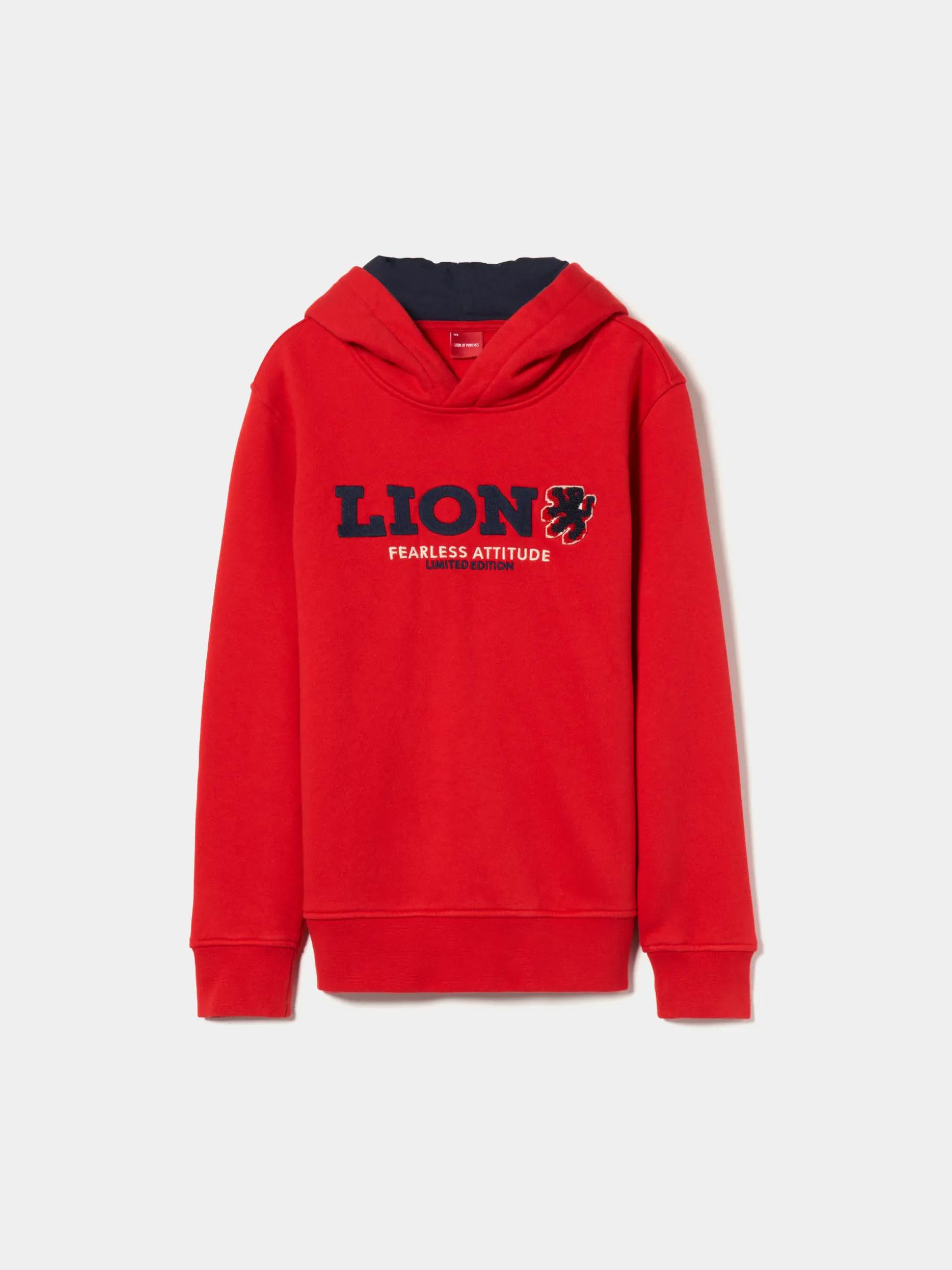 Sweater de algodão com capuz|LION OF PORCHES Shop