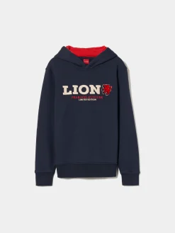 Sweater de algodão com capuz|LION OF PORCHES Shop