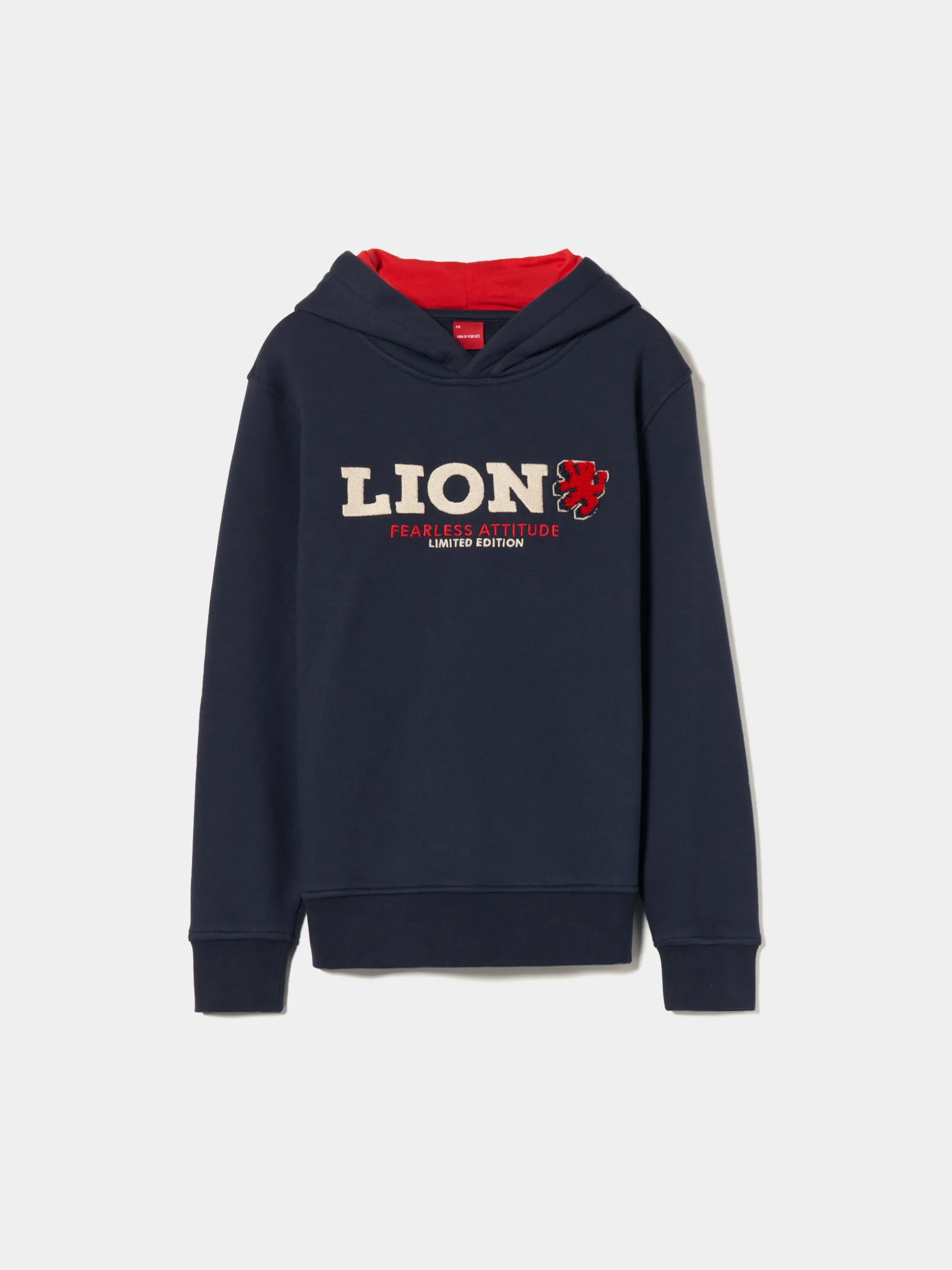 Sweater de algodão com capuz|LION OF PORCHES Shop